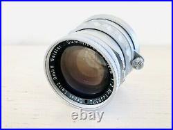 Leica Leitz Wetzlar Summicron M 50mm f2 Rigid Lens with Caps