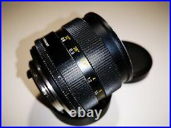 Leica Leitz Wetzlar Summilux R 50mm f1.4 lens 3cam