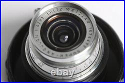 Leica Leitz Wetzlar Super Angulon-M 4/21 Leica-M Germany Lens