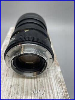 Leica Leitz Wetzler Elmarit-R 90mm f/2.8 Camera Lens, 1960's Germany