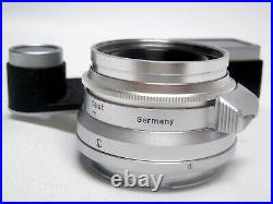 Leica Leitz Wetzler Summicron 35mm f/2.0 8-elements Lens DR with Goggles with CLA