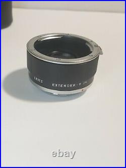Leica Lens Leitz Extender-R 2x 3117492 For Leica-R Germany With Case (UNTESTED)