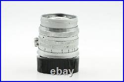 Leica M 5cm (50mm) f1.5 Summarit Leitz Wetzlar Lens 50/1.5 Chrome #142