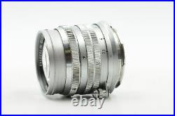 Leica M 5cm (50mm) f1.5 Summarit Leitz Wetzlar Lens 50/1.5 Chrome #142