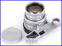 Leica Nah Summicron f=5cm 12 No. 1447856 Leitz Wetzlar Germany COMPLETE & TOP