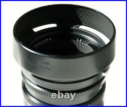 Leica Noctilux-M 50mm f/1.0 E60 Leitz Lens 11821 with Shade 12544, Caps, Exc
