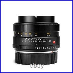 Leica R 50mm F1.4 SUMMILUX-R 3-Cam Leitz Lens EXC