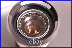Leica Summicron F2 35mm Leitz Wetzlar M Mount Vintage Camera Lens Germany 12/35