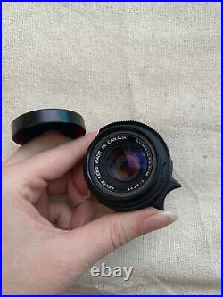 Leica Summicron-M 35mm F2 Leitz Canada