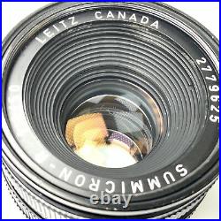 Leica Summicron R 50mm f2 Lens Leitz Canada Used Fair