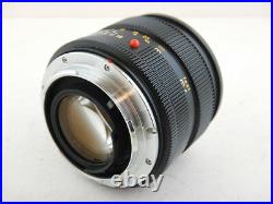 Leica Summilux-R 50mm f1.4 Black + Soft Case + E55 FILTER 3 Cam Leitz Nr. 3387530