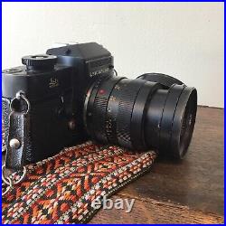 Leicaflex SL2 Camera Leitz Wetzlar With Macro Elmarit-R 12.8/60 Lens and Strap