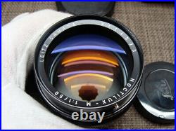 Leitz 11821 Leica Noctilux-M 11/50mm E60 1a Sammlerstück/ boxed OVP