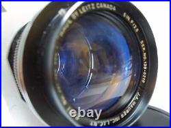 Leitz Canada 6 In. F2.8 Elcan In Speed Graphic Metal Lens Board