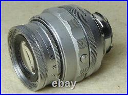Leitz Elmar 9cm 90mm F4 Collapsible Mount Prime Lens Leica screw mount