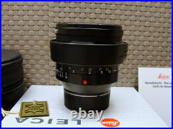 Leitz Leica 118210 Leica Noctilux-M 11/50mm E60 1a Sammlerstück TOP