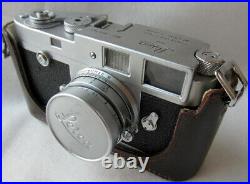 Leitz Leica 1959 M2 View Finder Camera With Ernst Leitz 50mm F 2.8 Lens