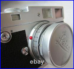 Leitz Leica 1959 M2 View Finder Camera With Ernst Leitz 50mm F 2.8 Lens
