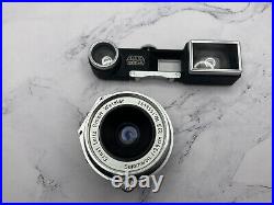 Leitz Leica 35mm F3.5 Summaron For M3 SOONC-MW Goggles Haze with Strong Light