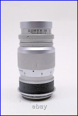 Leitz Leica 90 mm Elmar f4 LTM M39 Screwmount Lens