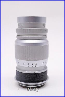 Leitz Leica 90 mm Elmar f4 LTM M39 Screwmount Lens