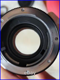 Leitz Leica Elmarit-R 135mm F2.8 Telephoto Lens +Rear Cap +Front Cap+ UV Filter
