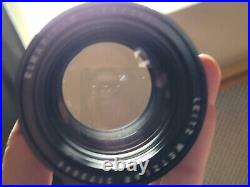 Leitz Leica Elmarit-R 135mm F2.8 Telephoto Lens +Rear Cap +Front Cap+ UV Filter