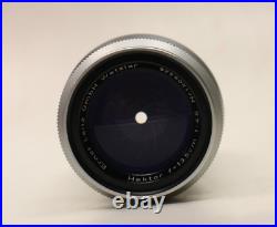 Leitz Leica Hektor 13.5cm 135mm f4.5 M Mount Telephoto Lens Chrome 1954 #1206326