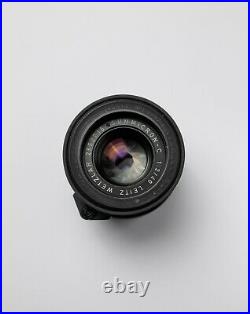 Leitz Leica M Summicron-C Wetzlar 40mm f2 Made in Germany + accessories