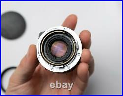 Leitz Leica M Summicron-C Wetzlar 40mm f2 Made in Germany + accessories