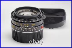 Leitz Leica M Summicron-m 2/35mm Black 11310 King Of Bokeh (1693673413)