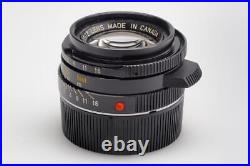 Leitz Leica M Summicron-m 2/35mm Black 11310 King Of Bokeh (1709401315)