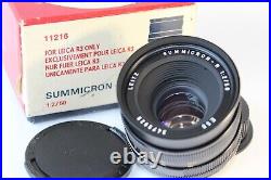 Leitz Leica SUMMICRON-R 50mm f2 11216 E55