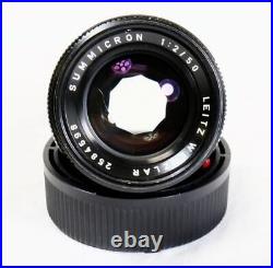 Leitz Leica Summicron 50mm 2.0 Ver. II 11817 + 12585 Hood MUST SEE! (2886)