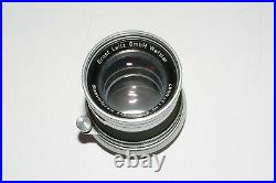 Leitz/Leica Summicron 50mm F/2 lens M mount (rare in this condition) $675.00