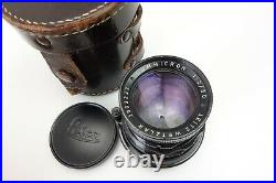 Leitz Leica Summicron 50mm f2 2093232 M Bajonett black paint jq122