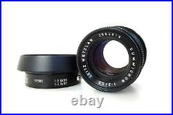 Leitz Leica Summicron 50mm f2 2584019 M Bajonett WETZLAR black +12585 jq168