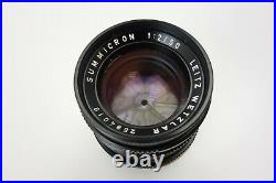 Leitz Leica Summicron 50mm f2 2584019 M Bajonett WETZLAR black +12585 jq168