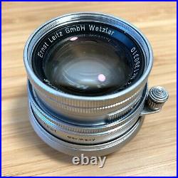 Leitz Leica Summicron M 50mm F/2 Collapsible Lens EX++