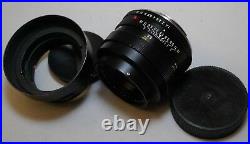 Leitz Leica Summilux-R 50mm f/1.4 50/1.4 1st version with 12508 Hood & 14171 Cap
