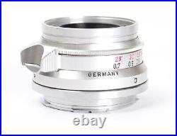 Leitz Summicron M 2/35mm f/2 35mm 8 Element 11308 1st Leica M Germany No. 2047334
