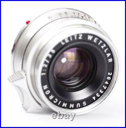 Leitz Summicron M 2/35mm f/2 35mm 8 Element 11308 1st Leica M Germany No. 2047334