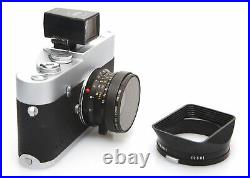 Leitz Super Angulon 21mm f/3.4 Wide Angle Lens with Finder, Hood, Filter Leica M