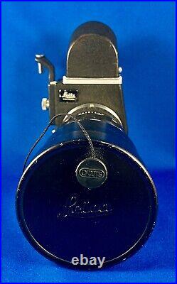 Leitz TelyT 200mm f4 Lens Leica M mount adapter good shape, clear lens