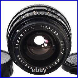 Leitz Wetzlar Elmarit-R 28mm f2.8 Lens Germany sn 2509696