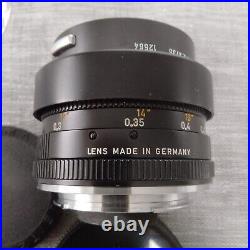 Leitz Wetzlar Elmarit-r 35mm f2.8 3 Cam Wide Angle Lens Free Shipping