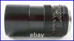 Leitz Wetzlar Leica Elmarit-R 135mm F2.8 Lens Made in Germany SN 2298030