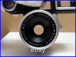 Leitz Wetzlar Leica Summaron-M 12.8/35mm mit Brille Sammlerstück OVP