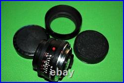 Leitz Wetzlar Leica Summicron-R 50mm f2 f/2 MF Lens Near Mint