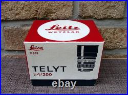 Leitz Wetzlar Leitz Leica Telyt 14/200mm M39 VF aus Sammlung OVP